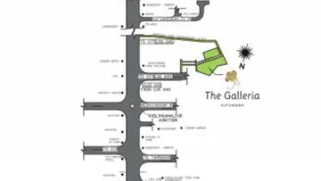 Location of DLF The Galleria - Image 367121
