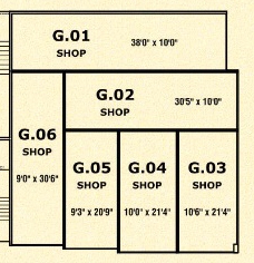 Floor Plan of Shreenathji Lakshya Meadow Commercial in Sama Savli Road, Vadodara - Image 363859