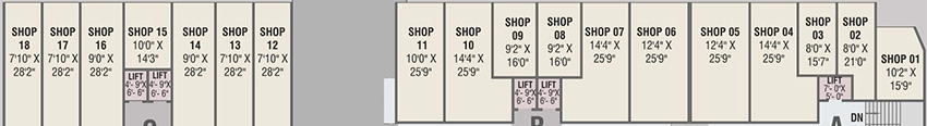Floor Plan of Commercial Samruddhi Skyrise 1 in Kalali, Vadodara - Image 356950
