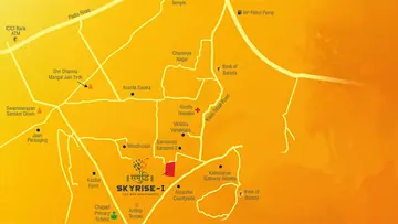 Location of Commercial Samruddhi Skyrise 1 - Image 356948