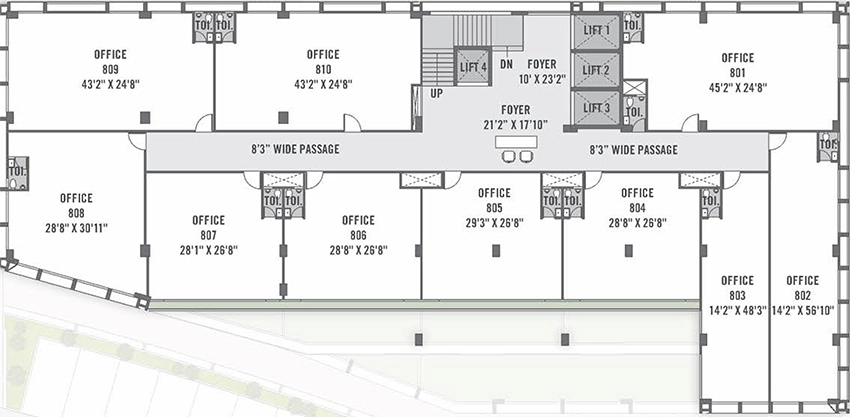Floor Plan of Swastik The Plutus in Sargasan, Gandhinagar - Image 342004