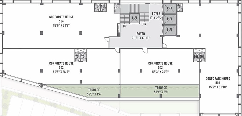 Floor Plan of Swastik The Plutus in Sargasan, Gandhinagar - Image 342005