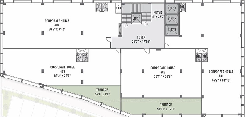 Floor Plan of Swastik The Plutus in Sargasan, Gandhinagar - Image 342006