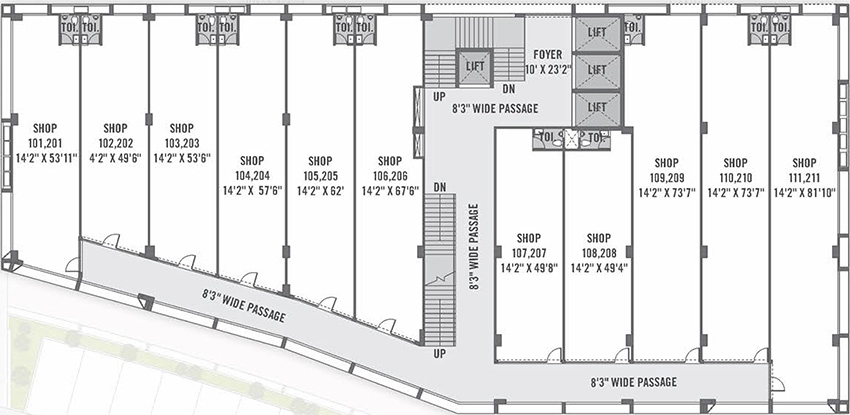 Floor Plan of Swastik The Plutus in Sargasan, Gandhinagar - Image 342002
