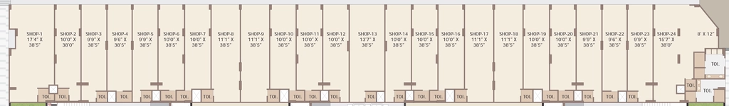 Floor Plan of Lakhani Vienza in Gota, Ahmedabad - Image 359747