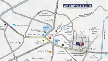 Location of Commerical Shubham Elite - Image 360236