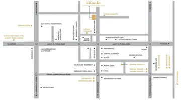 Location of Commercial Suryam Ananta - Image 360254