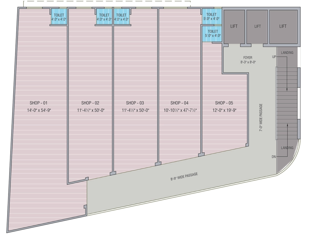 Floor Plan of Yogi Business Square in Maninagar, Ahmedabad - Image 360272