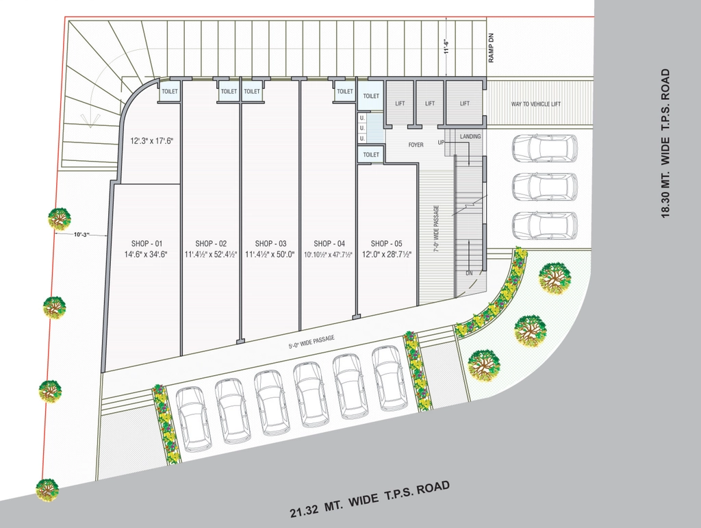 Master Plan of Yogi Business Square in Maninagar, Ahmedabad - Image 360271