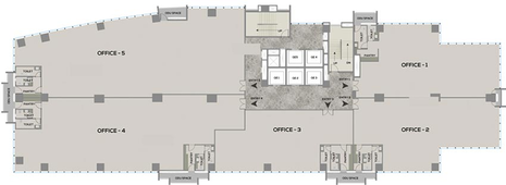 Floor Plan of Phoenix Fountain Head 2 in Viman Nagar, Pune - Image 270996