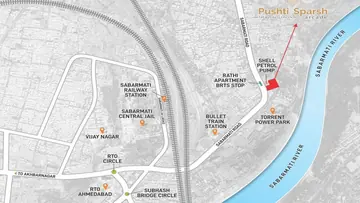Location of Sanskrut Pushti Sparsh Arcade - Image 360185