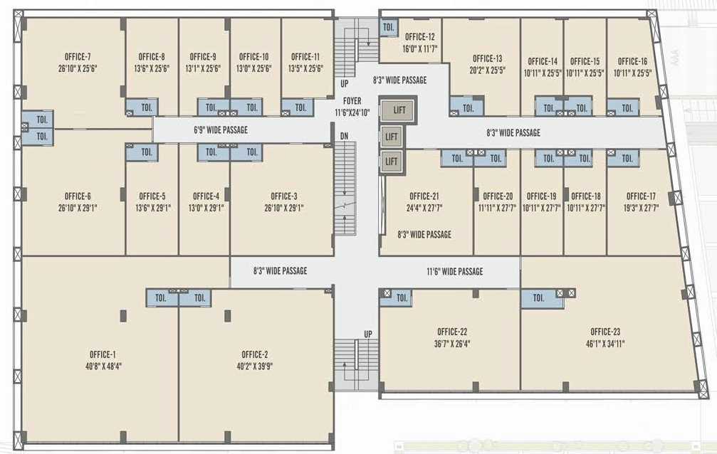 Floor Plan of Ariane Legacy in Adalaj, Ahmedabad - Image 359535