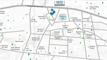Location of Shraddha Industrial Hub - Image 364511