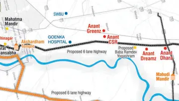 Location of Shreem Anant Greenz - Image 274936
