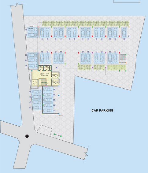Master Plan of SLV Aranya Square in Ganapathy, Coimbatore - Image 311239