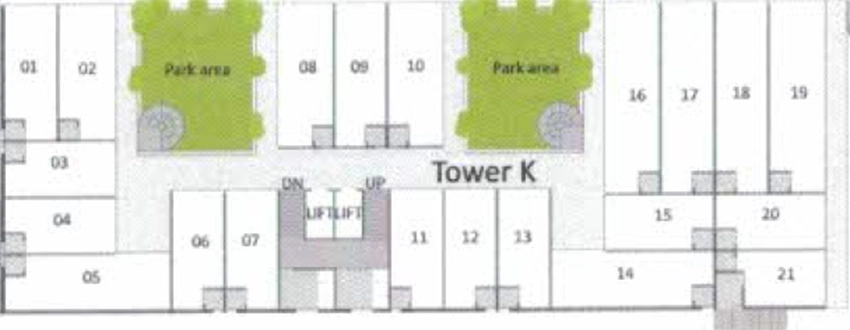 Floor Plan of Darshanam Trade Center 3 in Sayajiganj, Vadodara - Image 355559