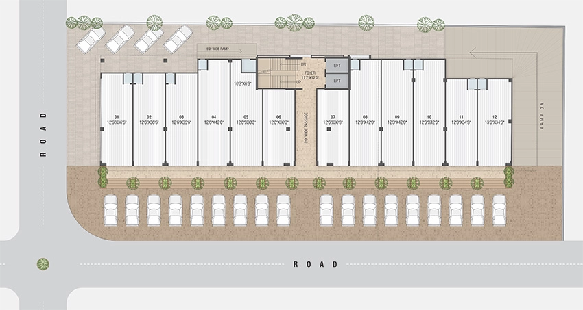 Master Plan of Riddhi Yash Empire in Kudasan, Gandhinagar - Image 341485