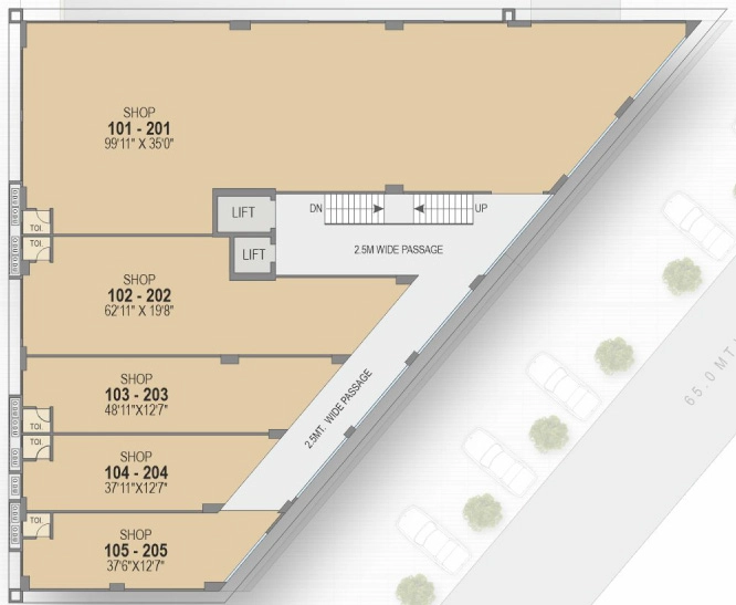 Floor Plan of Devmit Pramukh Ayan in Sargasan, Gandhinagar - Image 352898