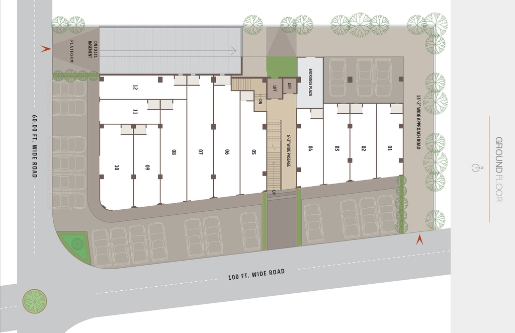 Master Plan of Motherland Magnate Square in New Ranip, Ahmedabad - Image 360854