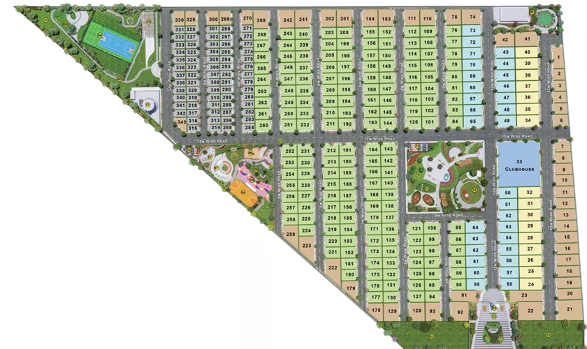 Master Plan of Sattva Bhumi in Devanahalli, Bangalore - Image 327791