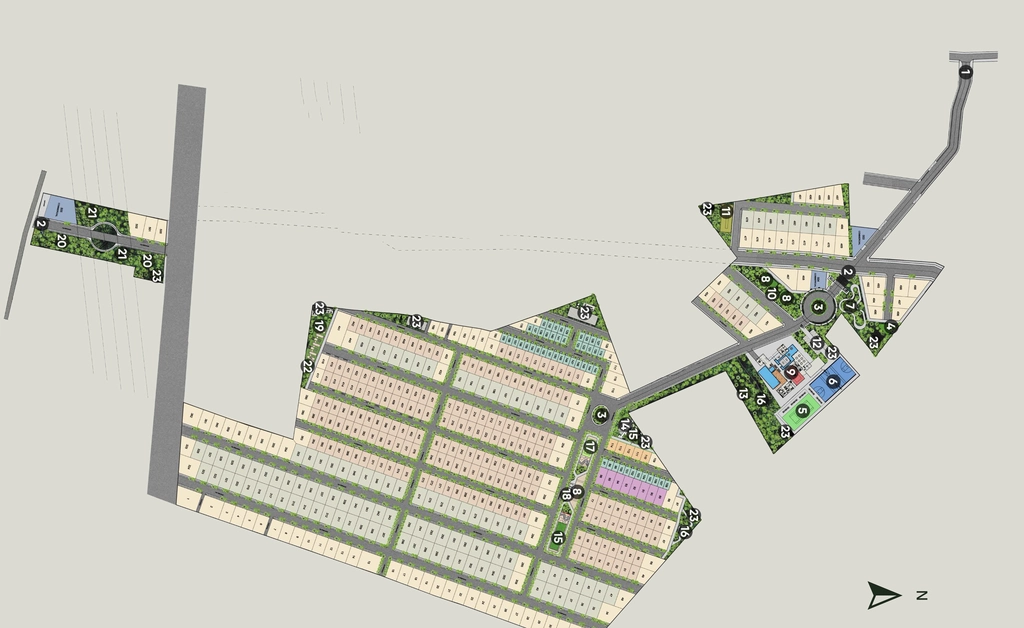 Master Plan of Assetz Melodies Of Life in Hosa Road, Bangalore - Image 328815