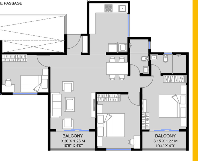 5 BHK Flat in Unique K-Ville in Ravet, Pune - Image 420758