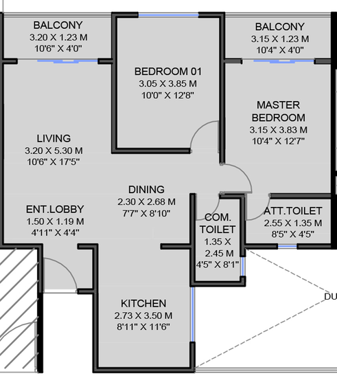 2 BHK Flat in Unique K-Ville in Ravet, Pune - Image 420757