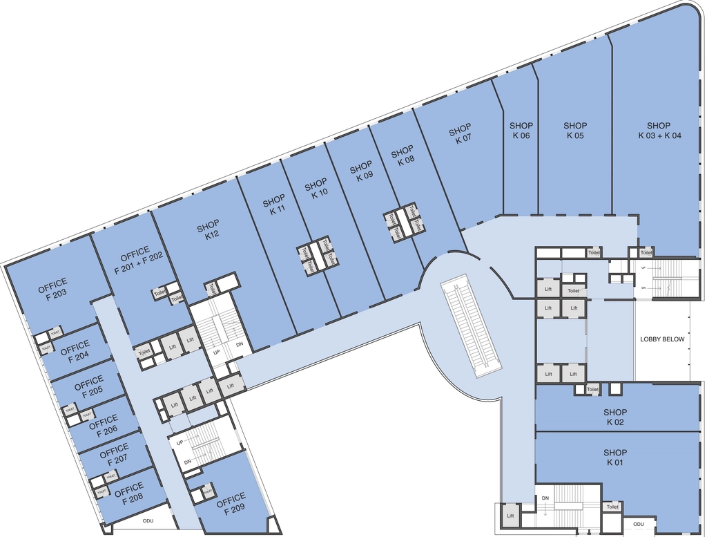 Floor Plan of NCON Hrudhyam in Kudasan, Gandhinagar - Image 328612