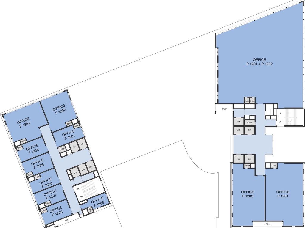 Floor Plan of NCON Hrudhyam in Kudasan, Gandhinagar - Image 328610