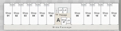 Floor Plan of Commercial Zillion Sparsh in Tarsali, Vadodara - Image 364848
