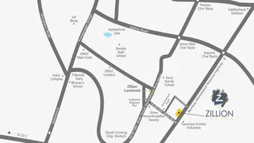 Location of Commercial Zillion Sparsh - Image 364849