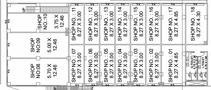 Floor Plan of JV Translife in Nizampur, Vadodara - Image 366000