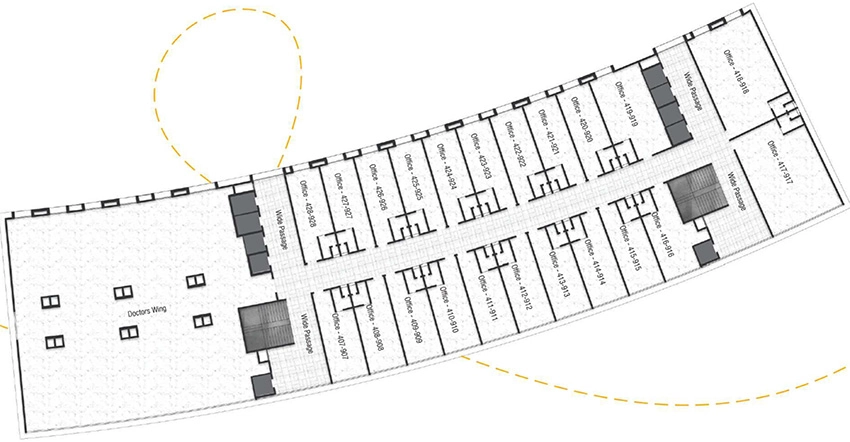 Floor Plan of Swagat Twincity Highstreet in Sargasan, Gandhinagar - Image 341983