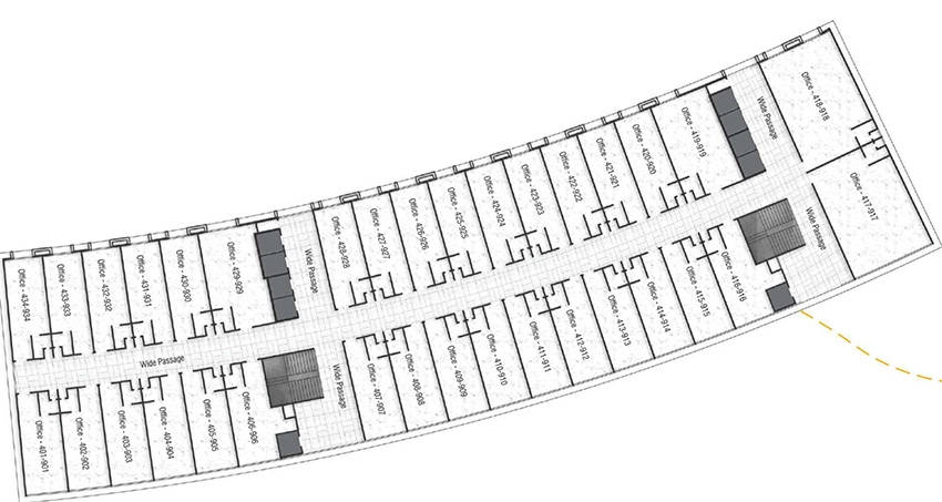 Floor Plan of Swagat Twincity Highstreet in Sargasan, Gandhinagar - Image 341982