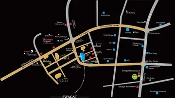 Location of Swagat Twincity Highstreet - Image 341980