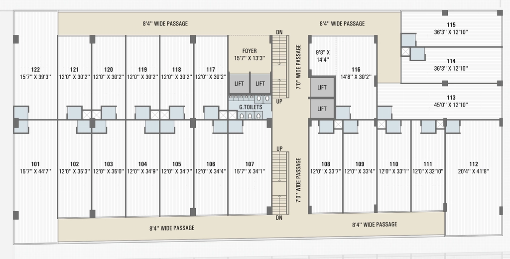 Floor Plan of Shakti ETC in Chandlodiya, Ahmedabad - Image 360862