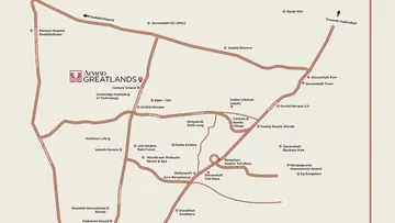 Location of Arvind Greatlands - Image 324229