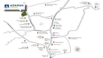 Location of Adarsh Savana - Image 328887