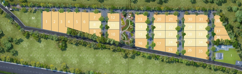 Master Plan of Purva Tree Heaven in Kanakapura, Bangalore - Image 322573