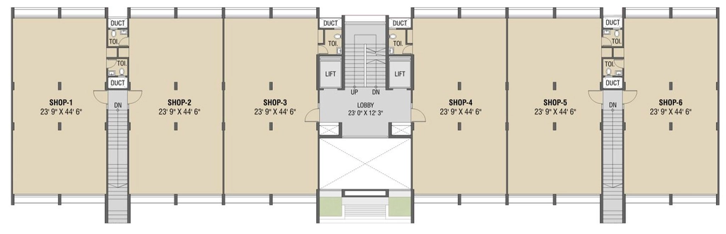Floor Plan of Royal Business Park in Dholka, Ahmedabad - Image 360485