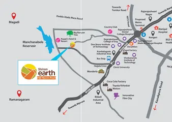 Location of Shriram Earth Whitefield - Image 328929