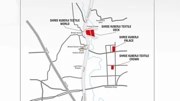 Location of Shree Kuberji Textile World - Image 358894