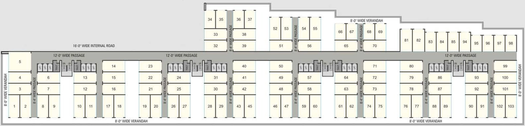 Floor Plan of Shree Kuberji Textile Deck in Saroli, Surat - Image 358887