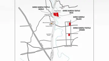 Location of Shree Kuberji Textile Deck - Image 358886