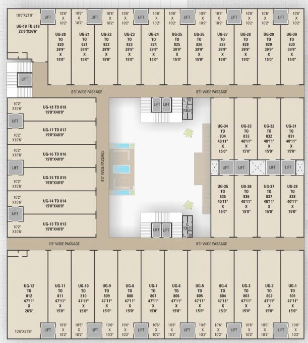 Floor Plan of Swagat Texking in Kumbhariya, Surat - Image 359141