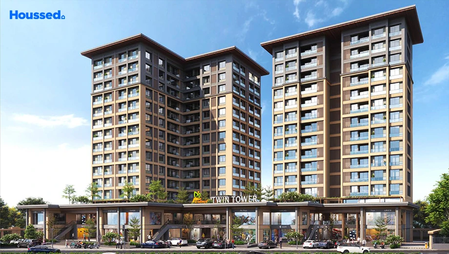 Project Image of Commercial Darshanam Twin Tower in Pratham Upvan, Vadodara - Image 355575