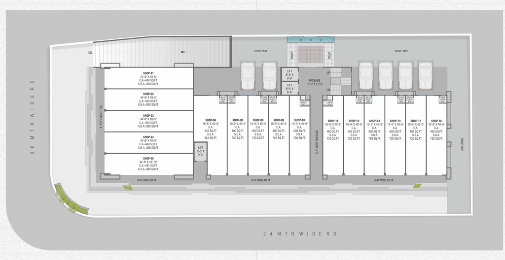Master Plan of Courtyard Gateway in Sevasi, Vadodara - Image 365580