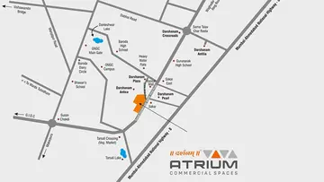 Location of Darshanam Atrium - Image 355165
