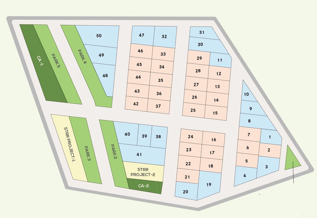 Master Plan of Century Seasons Phase 2 in Devanahalli, Bangalore - Image 333379