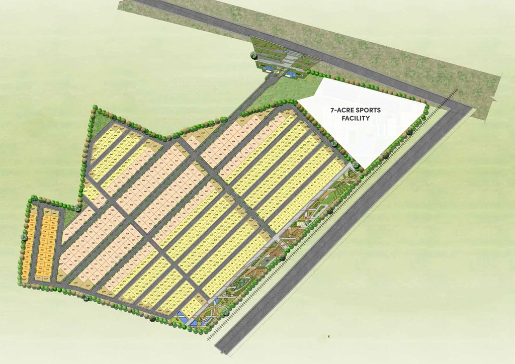 Master Plan of Century Sports Village in Devanahalli, Bangalore - Image 333383